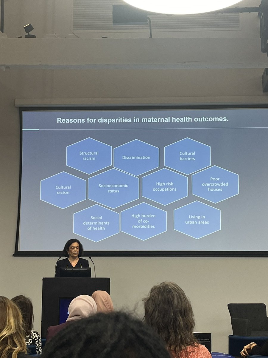#SAMHC24 <a href="/RaneeThakar/">Ranee Thakar</a> member of <a href="/NHS_RHO/">NHS Race & Health Observatory</a> MatNeo Advisory Group and president of <a href="/RCObsGyn/">RoyalCollegeObsGyn</a> talking about how to improve personalised care for #SouthAsian women.