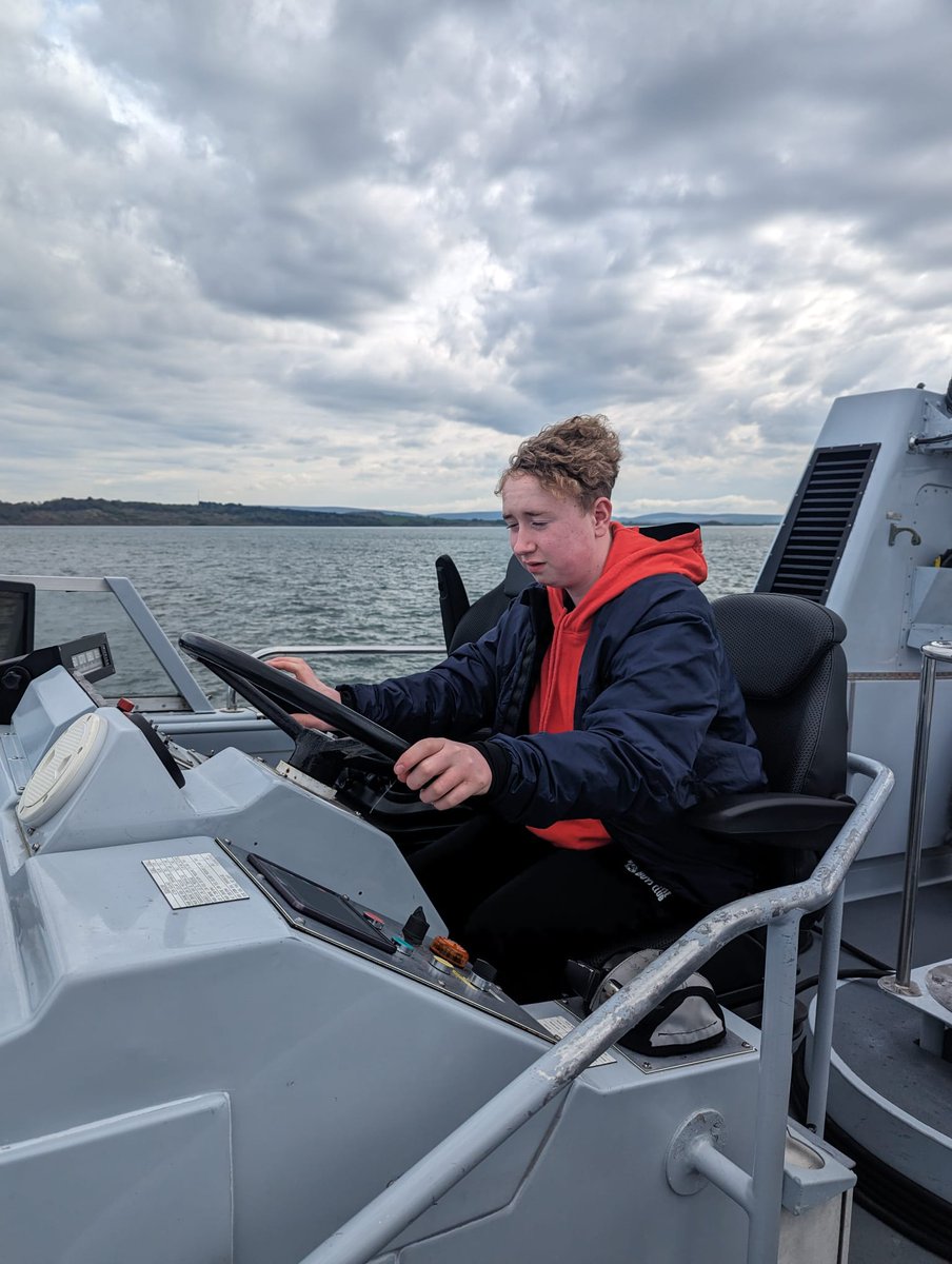 Carrick_Academy's tweet image. Euan 3Y enjoyed a week of work experience down in Portsmouth. He got the opportunity to spend time onboard one of the MOD patrol vessels. He’s certainly found his sea legs!
