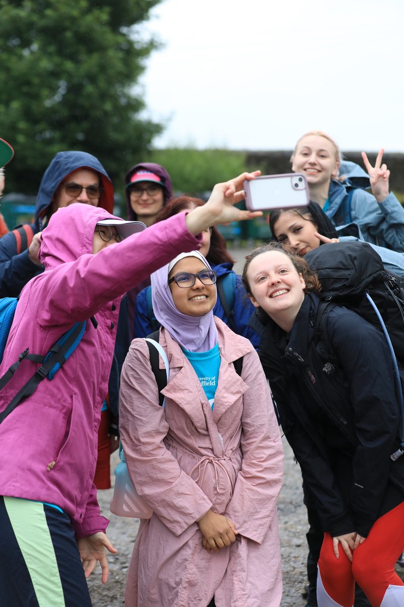sheffielduni's tweet photo. And we’re off! 🚶🚶‍♀️
Good luck to the 450 staff, students, alumni and friends taking part in the #TUOSBigWalk today to raise money for motor neurone disease research at the University of Sheffield. 

Please help us cheer them on. 👏👏👏
Donate here 👇 https://t.co/7ulY6tjeox