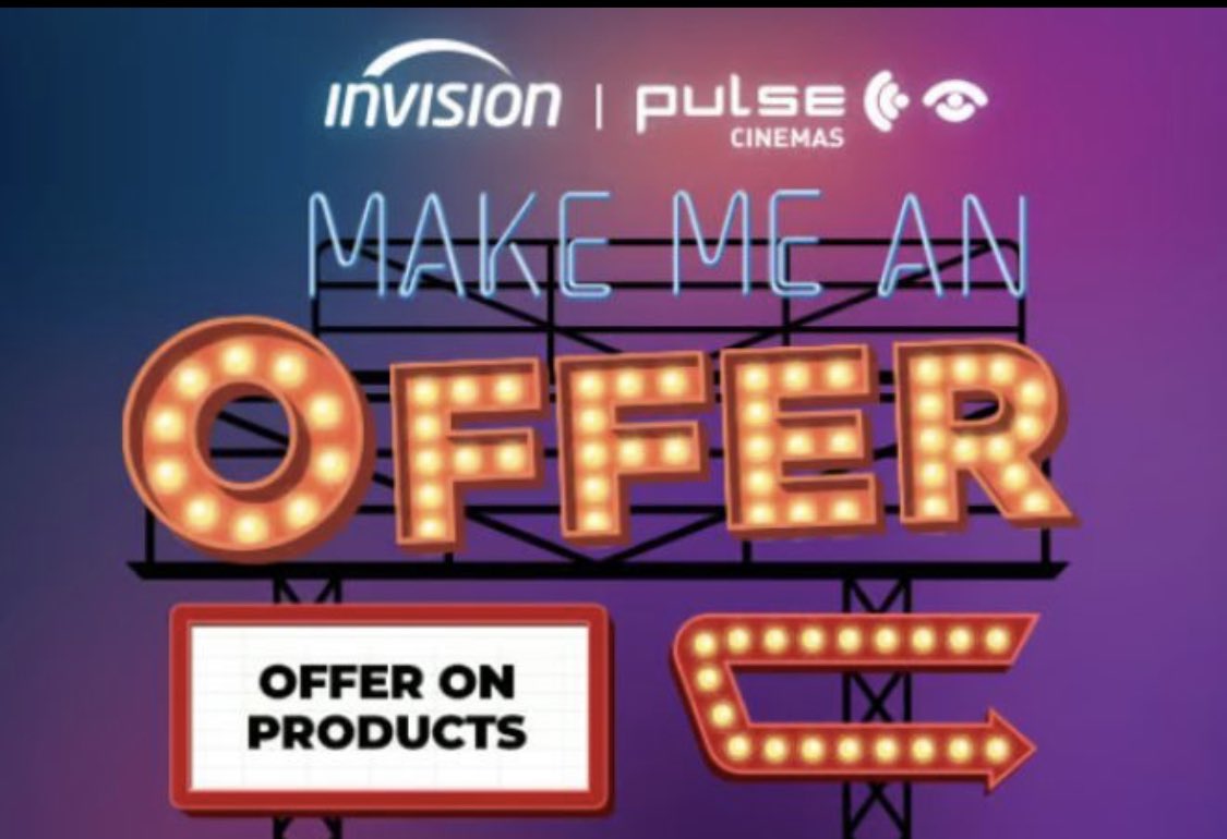 📢 Are you looking for a great last minute deal on Invision UK or Pulse Cinemas products? 👀 Then Make Us An Offer?! 💰 Go on get a bargain!
lnkd.in/e7NBvzcC