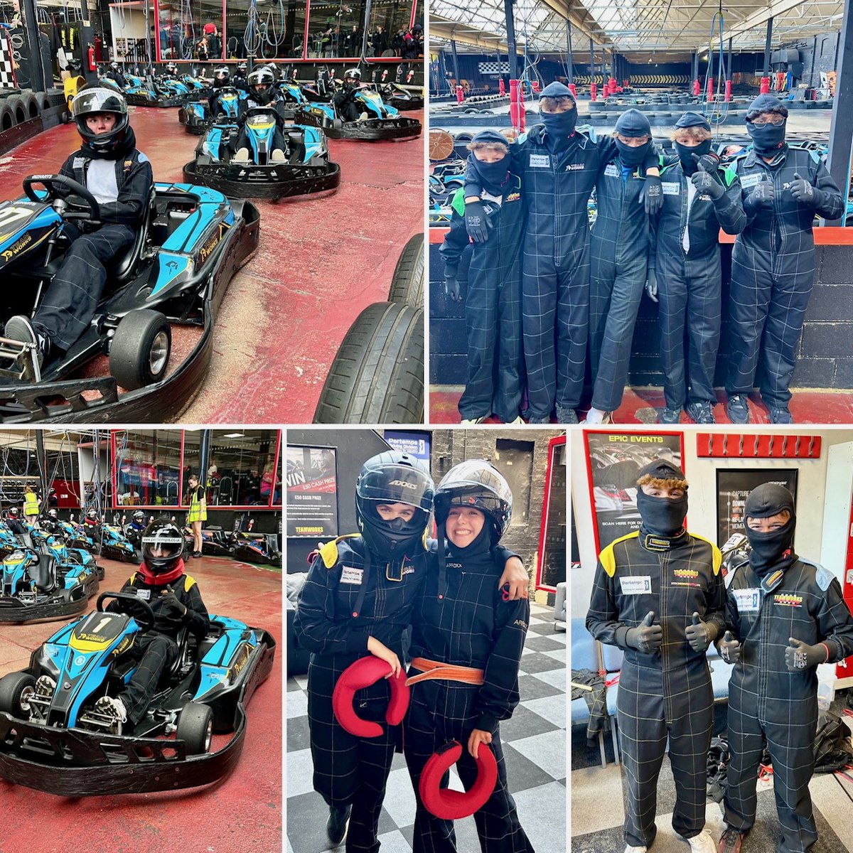 Roundwood_Park's tweet photo. E Week: Students trying more new things or pursuing their passion, either way they all had a great time Go Karting this week! 🏎️
#rpseweek https://t.co/0DScllAU9j