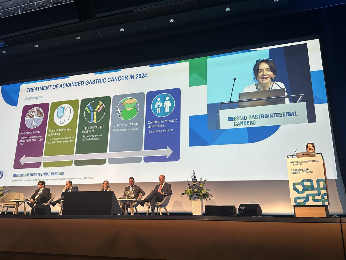 Giada Grelli (@giadagrelli_) on Twitter photo What a beautiful session on oesophago-gastric cancer this morning at #ESMOGI24! Totally inspiring to listen to @FlorianLordick and <a href="/LizzySmyth1/">Lizzy Smyth</a>!
<a href="/myESMO/">ESMO - Eur. Oncology</a> What a beautiful session on oesophago-gastric cancer this morning at #ESMOGI24! Totally inspiring to listen to @FlorianLordick and <a href="/LizzySmyth1/">Lizzy Smyth</a>!
<a href="/myESMO/">ESMO - Eur. Oncology</a>