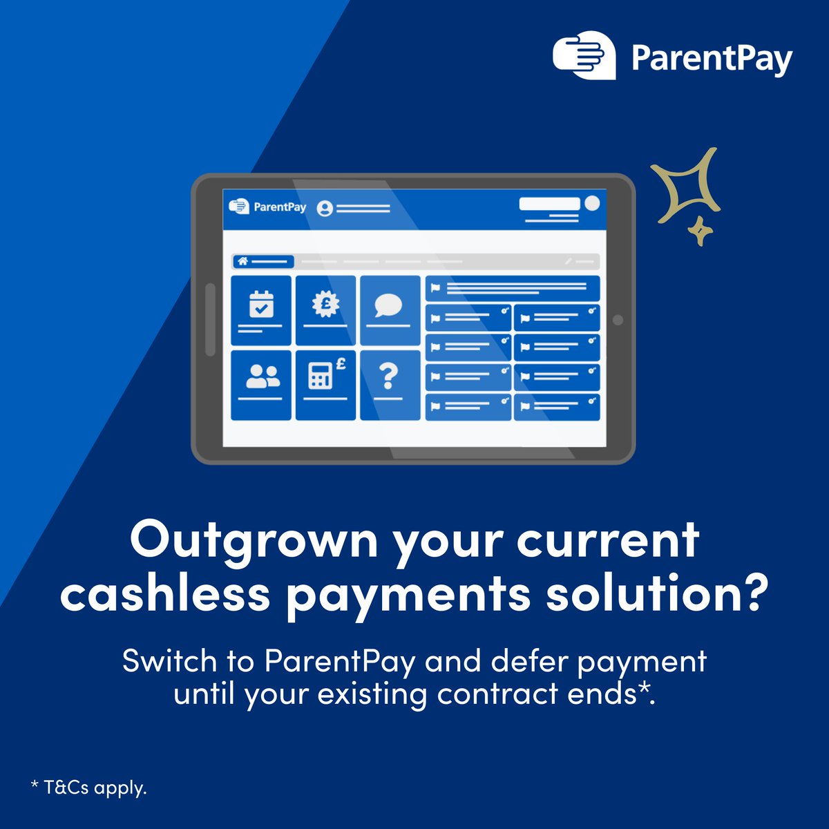 ParentPay tweet media