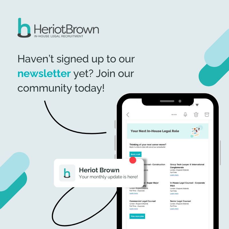 Heriot Brown Legal Search & Recruitment tweet media