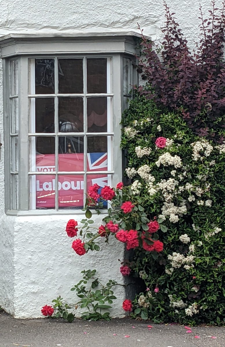 DaventryCLP's tweet image. Spotting a lovely mix of Labour posters and red roses on the campaign trail in Welford, Barby and Brixworth! 🌹