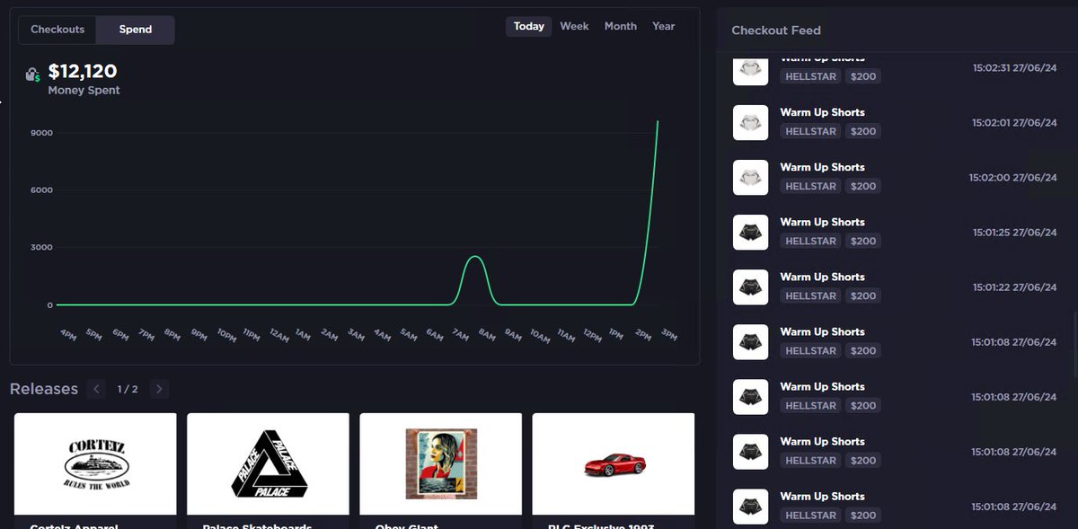 cybersolefeed's tweet image. Success from gabe.00