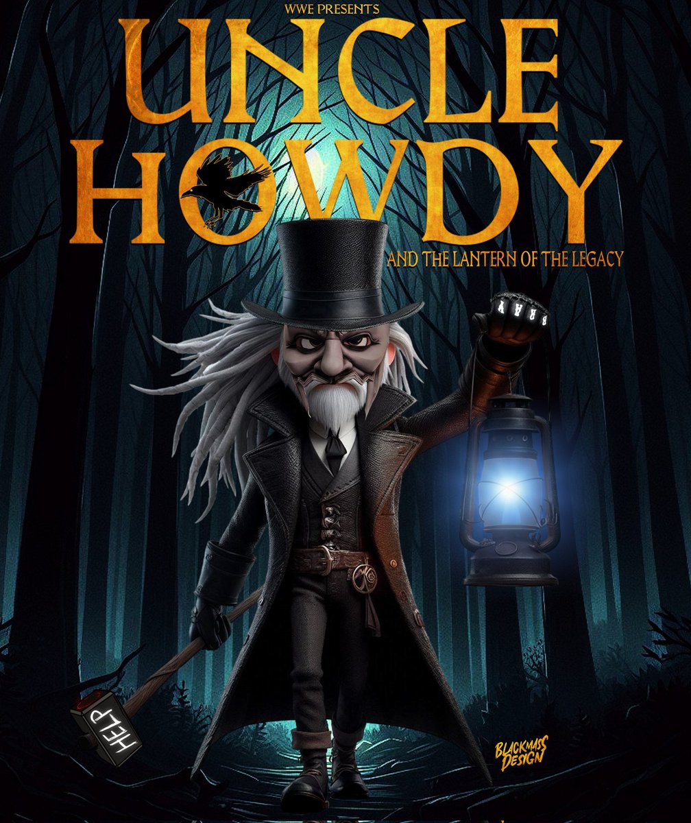 BLACKMASS DESIGN โญ (@blxckmassdesign) on Twitter photo if <a href="/WWE/">WWE</a> and <a href="/TripleH/">Triple H</a> made a cartoon about uncle howdy and bray's legacy โญ ?
#WWE #Pixar #UncleHowdy #BrayWyatt #WWERaw #Wyattsicks
<a href="/TaylorRotunda/">Taylor Rotunda</a>
<a href="/luchalibreonlin/">Lucha Libre Online</a> <a href="/WrestlingDazeYT/">Wrestling Daze</a> <a href="/WWEGP/">Gorilla Position</a> if <a href="/WWE/">WWE</a> and <a href="/TripleH/">Triple H</a> made a cartoon about uncle howdy and bray's legacy โญ ?
#WWE #Pixar #UncleHowdy #BrayWyatt #WWERaw #Wyattsicks
<a href="/TaylorRotunda/">Taylor Rotunda</a>
<a href="/luchalibreonlin/">Lucha Libre Online</a> <a href="/WrestlingDazeYT/">Wrestling Daze</a> <a href="/WWEGP/">Gorilla Position</a>