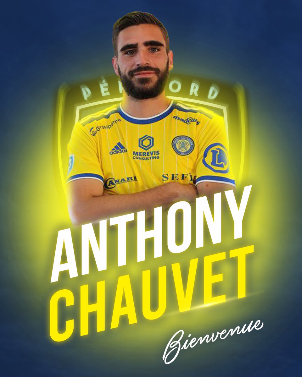[📄 MERCATO #TFC] - BIENVENUE 🤝

Le club souhaite la bienvenue à sa nouvelle recrue Anthony CHAUVET. Il nous vient tout droit du FC Gueugnon, club avec lequel il a participé à 19 matchs cette saison ! 🛬 #N3

𝗕𝗶𝗲𝗻𝘃𝗲𝗻𝘂𝗲 𝗔𝗻𝘁𝗵𝗼𝗻𝘆 !

🔵 Anthony CHAUVET
🟡 Défenseur