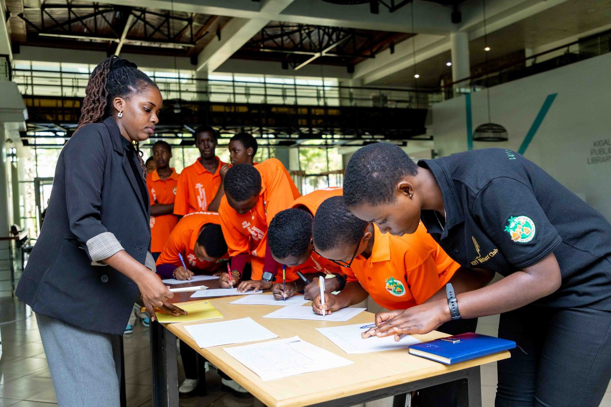 ImagineIWR's tweet photo. 🚨Happening Now🚨

At @KigaliLibrary , we are celebrating our "Let’s Get Creative" Program in partnership with the @MastercardFdn Rwanda. This also marks the launch of our Digital Library which is a platform designed to host stories by African Children for Children with more than 200 stories already hosted on the platform.

#DigitalLibrary #Celebration #ChildrenStories #OfficialLaunch