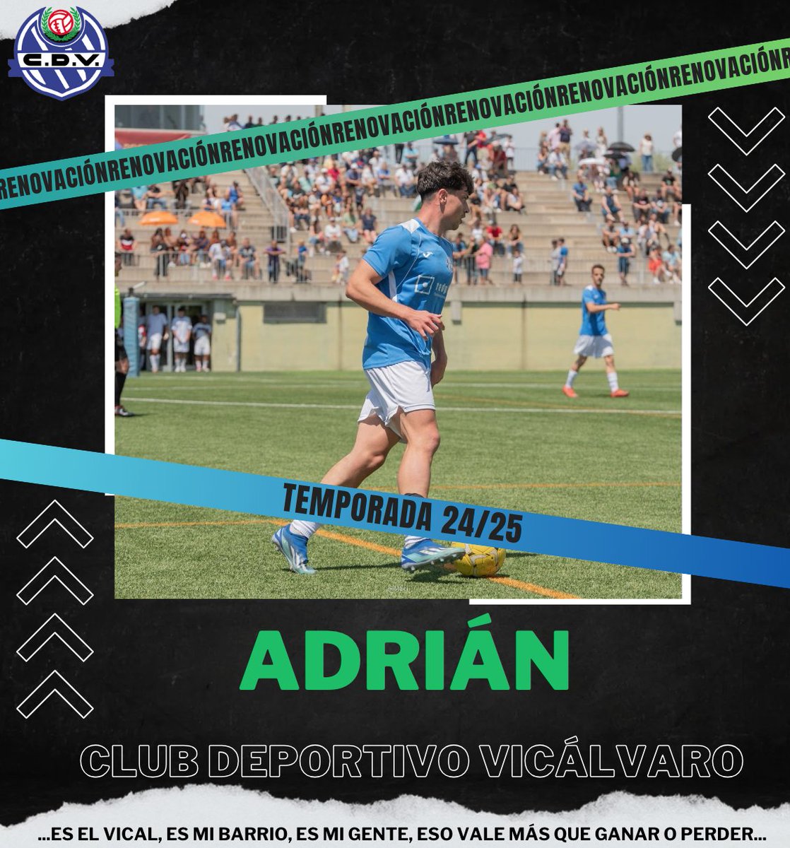 RENOVACIÓN 🔄✅

<a href="/jjaviortiz/">Javi Ortiz</a> 🏇
<a href="/JaviEsteban10/">Javier.</a> 👽⚔️
<a href="/hugoreyess__/">hugoreyes</a>⛏️
<a href="/Adriilean10/">Adrilean10</a> 💎

Hugo Reyes, Ortiz, Esteban y Adri continuan una temporada más de azul!!

Gracias por la confianza depositada en nosotros y a por la 24/25.

#ADNVicálvaro⚽️🍍💙