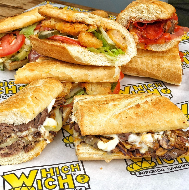 With a variety of bread, meats, cheeses, and condiments, your possibilities are endless! 😋🥖

#whichwichuk #BYO #buildyourown #toppings #customise #bestsandwich #foodie #superior #london