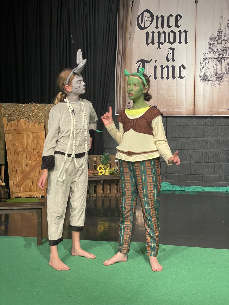 It's Day 2 of Performing Arts Week, and our Year 6 students are captivating everyone with their fantastic performance of Shrek! Their enthusiasm and talent shine brightly on stage, making this play a memorable highlight of the week. 🎭✨ #PerformingArtsWeek #Year6Play #Shrek