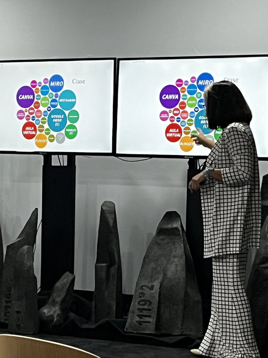 Iván M. Jorrín (@ivanjo1440) on Twitter photo Learning how to understand the influence of sociomaterial entanglements & relational topologies in learning spaces at #jute24 with
<a href="/lindacq/">Linda Castañeda</a> Learning how to understand the influence of sociomaterial entanglements & relational topologies in learning spaces at #jute24 with
<a href="/lindacq/">Linda Castañeda</a>