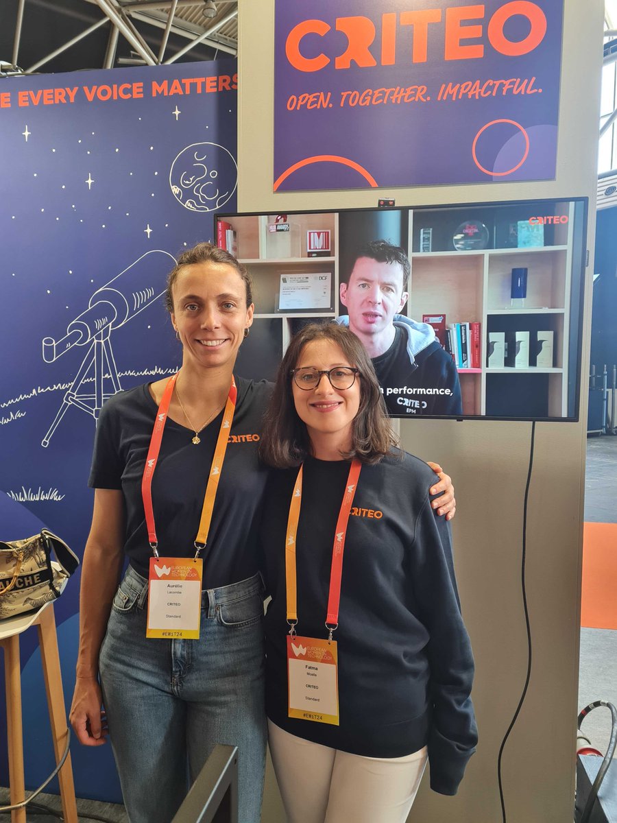 CriteoEng's tweet photo. #EWiT24 is over and we couldn't be happier! 💜 Our team loved engaging with #WomenInTech and building powerful relationships. 👩💻
Arij & Jaspreet's talk on "The Dual Edges of #GenerativeAI" was insightful and thorough. 🤖
See you next year!
#WinTechSeries @WinTechSeries https://t.co/DRVpXxNH9g