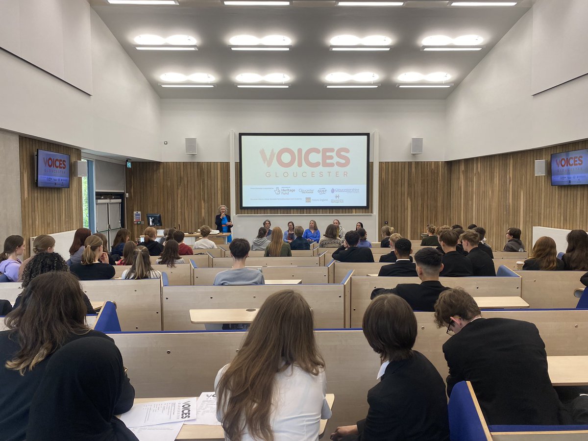 🙌 We’re kicking off our Heritage Schools Conference Day at <a href="/uniofglos/">University of Gloucestershire</a> today! 

👉 First up - What is Heritage now? Discussion panel 

<a href="/VoicesGlos/">Voices Gloucester</a> <a href="/HistoricEngland/">Historic England</a> <a href="/GlosCC/">Gloucestershire CC</a>
