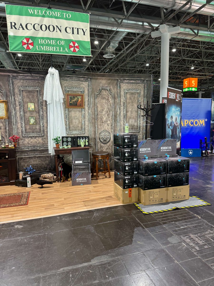 🎉 Just arrived at Dokomi in Düsseldorf! The first stop is the RE Network fanbase at stand 5H10 (Halle 5), thanks to @rpd42con. Let the fun begin! 🌟🎮

#rpd42cosplay #capcomcosplay #ResidentEvilCosplay #cosplaygermany #ResidentEvilGermany #dokomi #dokomi2024 #ResidentEvil