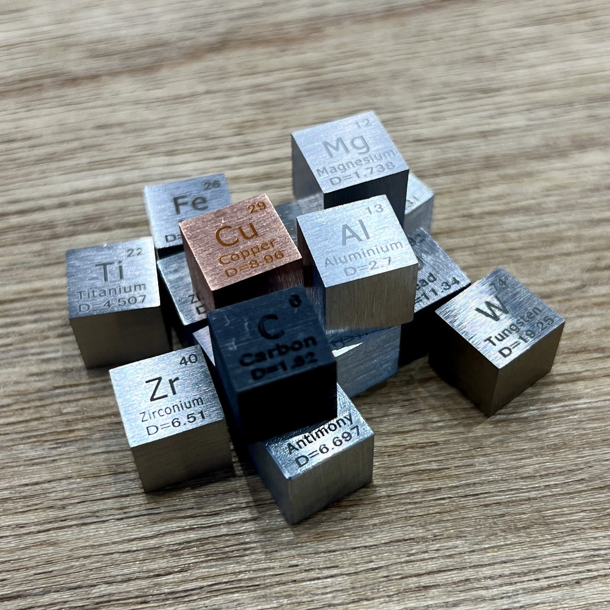 元素標本キューブ15個セット+Ag 元素標本キューブ15個セット+Ag 元素標本キューブ15個セット | 葡萄