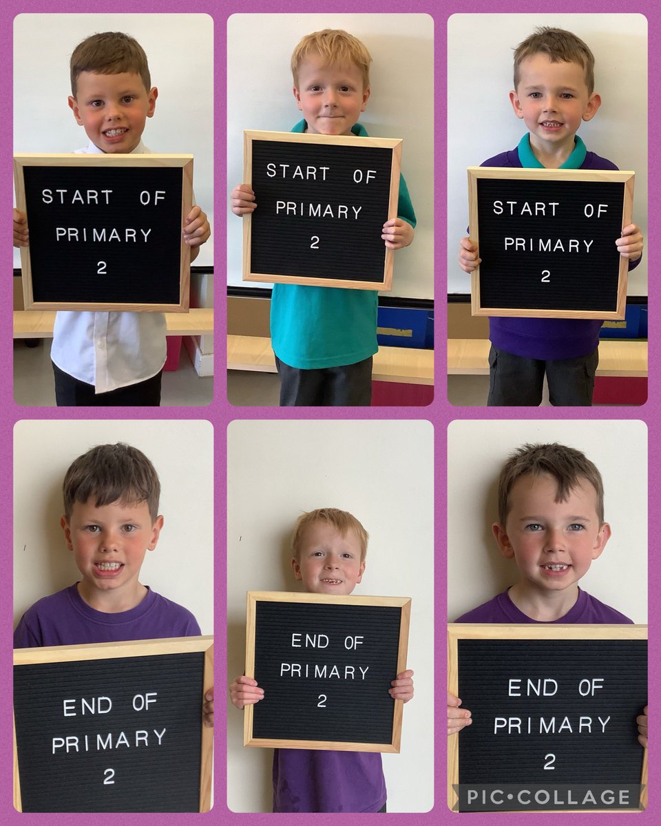 KPS_Primary2N's tweet photo. Here are our individual pictures from the start and end of P2. 😊 https://t.co/awH9TzcT8q