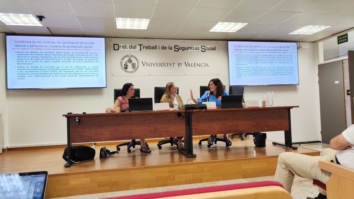 La Prof. Celia Fernández Prats reflexiona en torno a algunos retos para la Seguridad Social en matèria de conciliación y corresponsabilidad: permisos parentales para cuidadores entre otros.