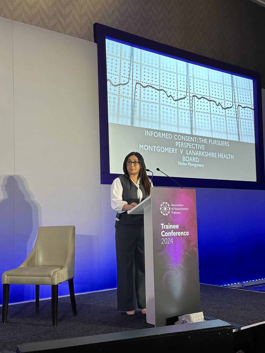 And now for a much anticipated keynote: Nadine Montgomery - The Pursuers Perspective #TC2024