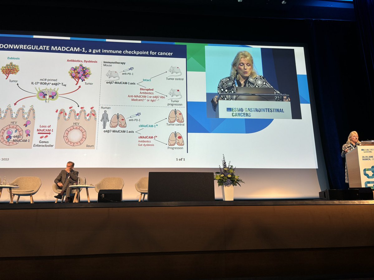 martweetings's tweet image. All disease begins in the gut!
Great speech by Laurence Zitvogel at @myESMO ✨