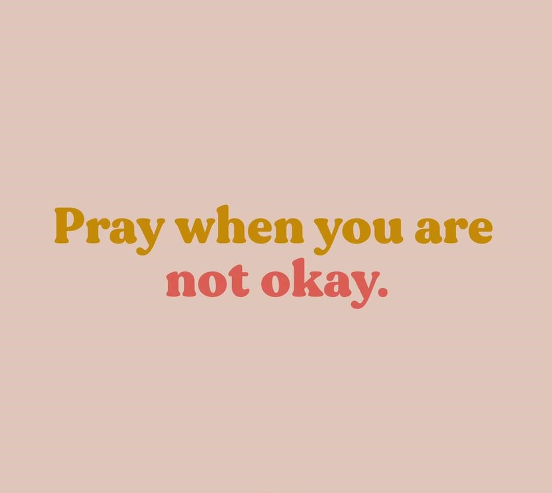 Just pray