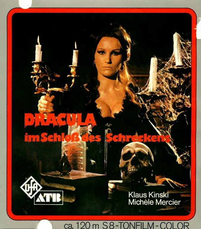 TheFilmFair's tweet photo. German Super 8 box art for #WebOfTheSpider (1971 - Dir. #AntonioMargheriti) #AnthonyFranciosa #KlausKinski #MicheleMercier https://t.co/ZA3pb60R7m