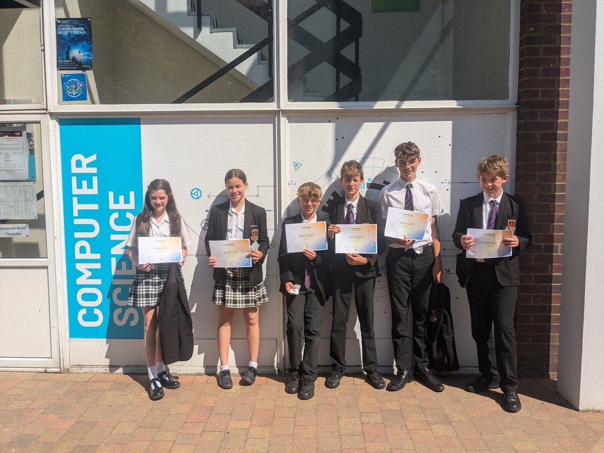 Churcher’s College Computing tweet media