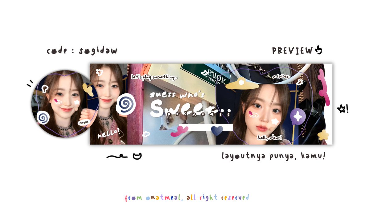 repost are appreciated!

so, today kakak <a href="/zabillspaxe/">😼</a> ingin berbagi 5 free by req layout sogidaw dalam rangka menuju akhir bulan berbagi kesenangan yang bisa dijemput jam 20.03 asikk, info cek dibawah yaa!

#zonauang