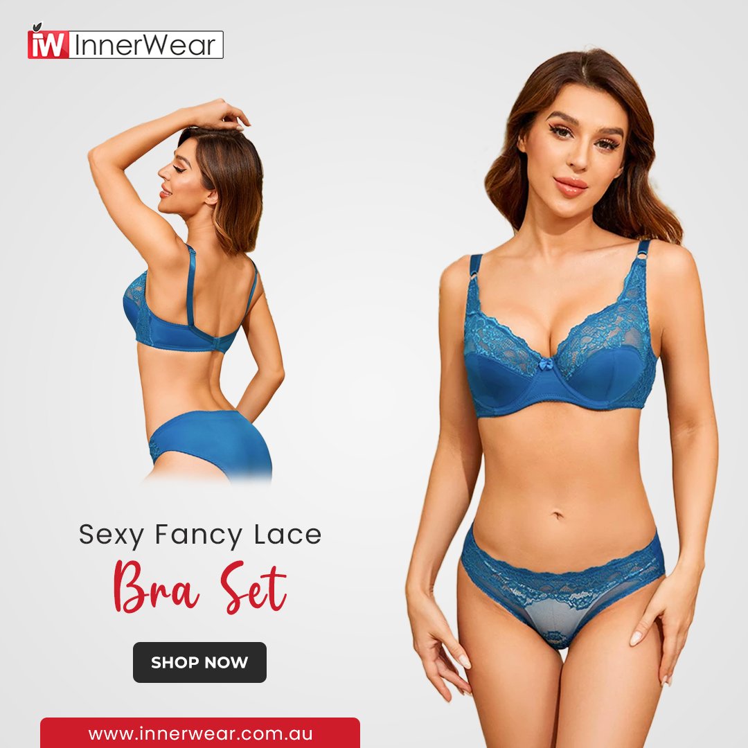 innerwears's tweet photo. Upgrade your #lingerie drawer with our stunning bra sets! 👙

✨ Shop now and embrace elegance. 🛍️
https://t.co/BQ5hDLRXJB

#NewArrivals #ShopNow #braset #onlineshopping #bra #bikini #shopping #fashion #love #ootd #weekend #happyweekend #offer #innerwearau #buynow #women #friday https://t.co/ixORws8tgN