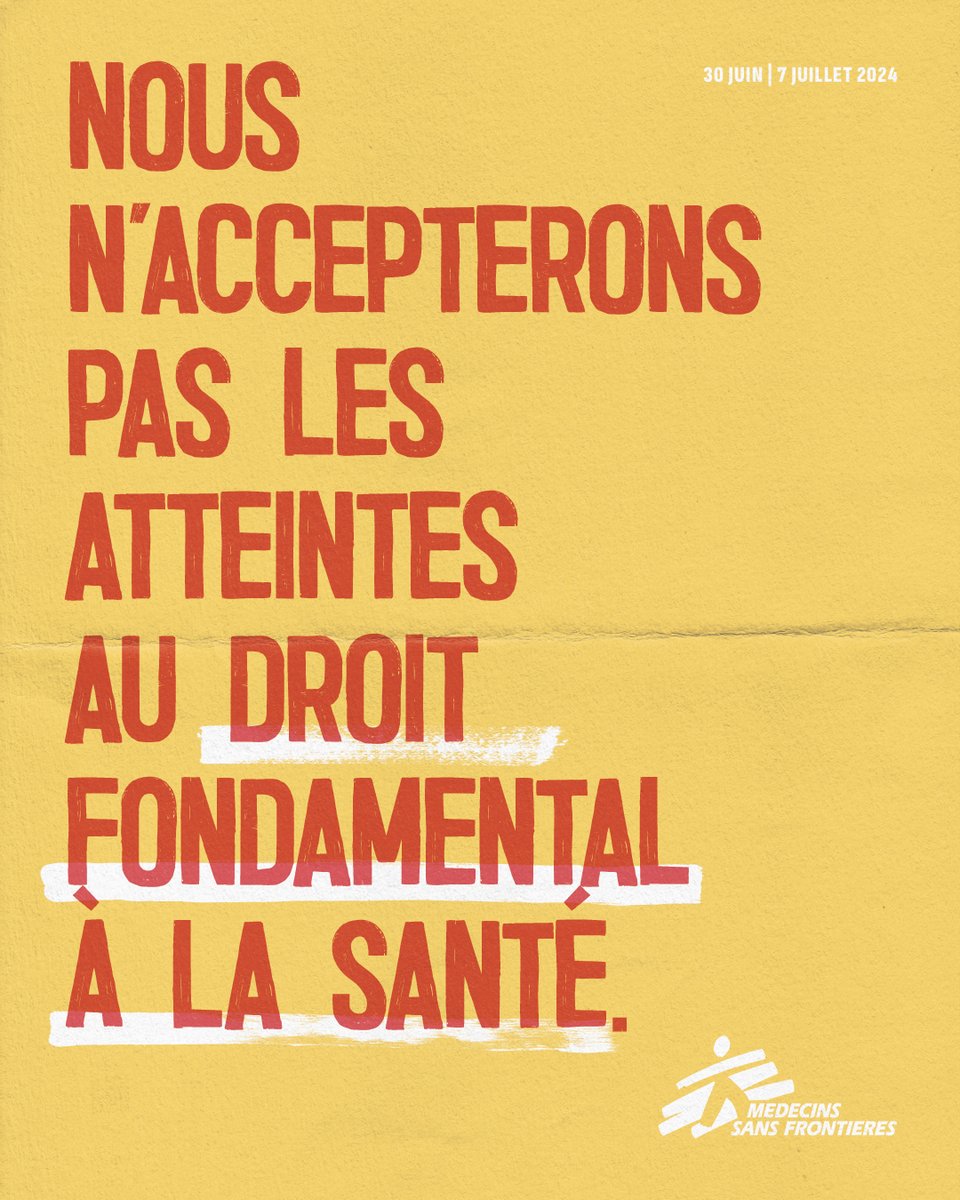 Médecins Sans Frontières (MSF) France tweet media
