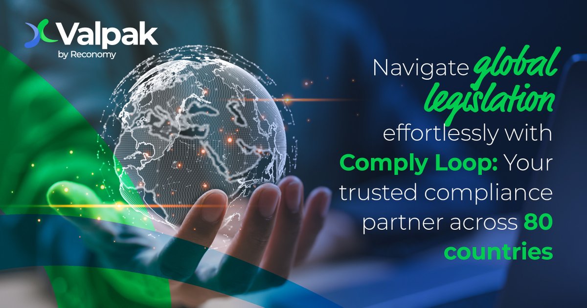 Are you looking for a comprehensive global compliance solution? 🌎

Look no further than Comply Loop 🔁, a robust global offering pooling the resources, knowledge and expertise across Valpak, RLG and Noventiz

Get in touch on ☎️ 03450 682 572 to discuss how we can assist you