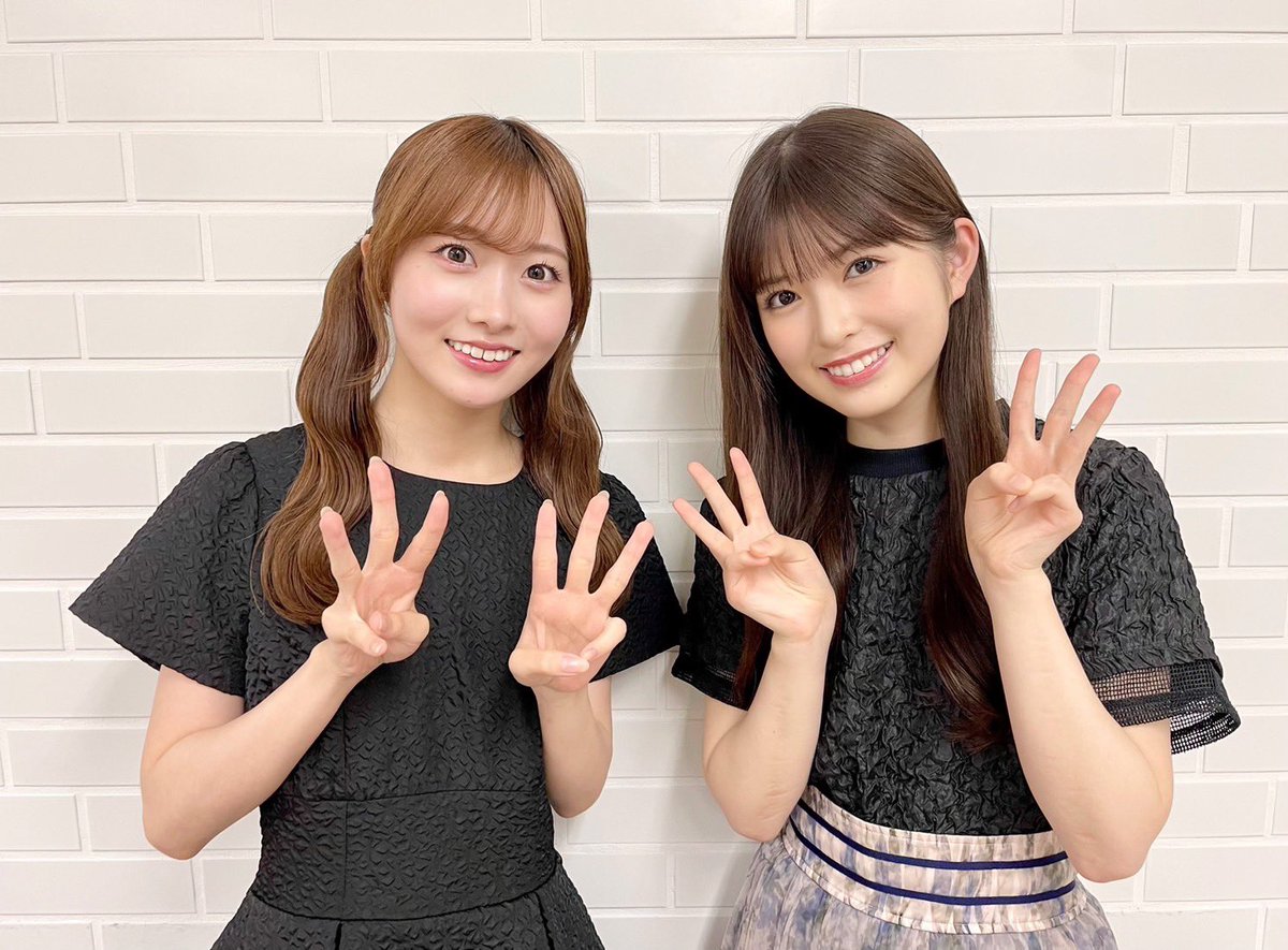 みんな #矢久保の部屋 に集合だよ🧸 17歳のあーやと21歳のみっちゃんだ