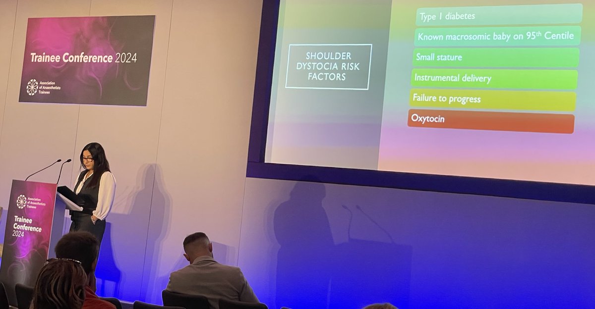 “Supported decision making > shared decision making” Thank you <a href="/NadineMontgmery/">Nadine</a> for a great talk #TC2024 and so sorry (again) for whatever happened. 
@Anaes_Trainees, <a href="/Assoc_Anaes/">Association of Anaesthetists</a>