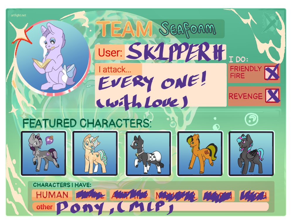 hey everyone im partaking in art fight 2024! come find me on july 1 and lets have some fun! #artfight2024 #artfight #mlp #mlpfim