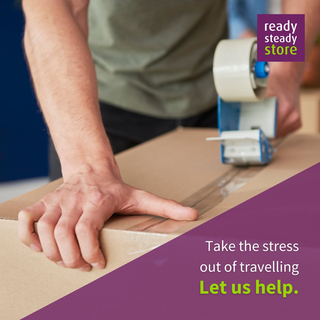 Ease travel stress with our simple storage solution. 

Don't risk dampness in garage or attic. Our secure, dry, affordable storage offers up to 50% off for 12 weeks, ideal for your trip. 

Find your nearest store: tinyurl.com/ycx59x5z