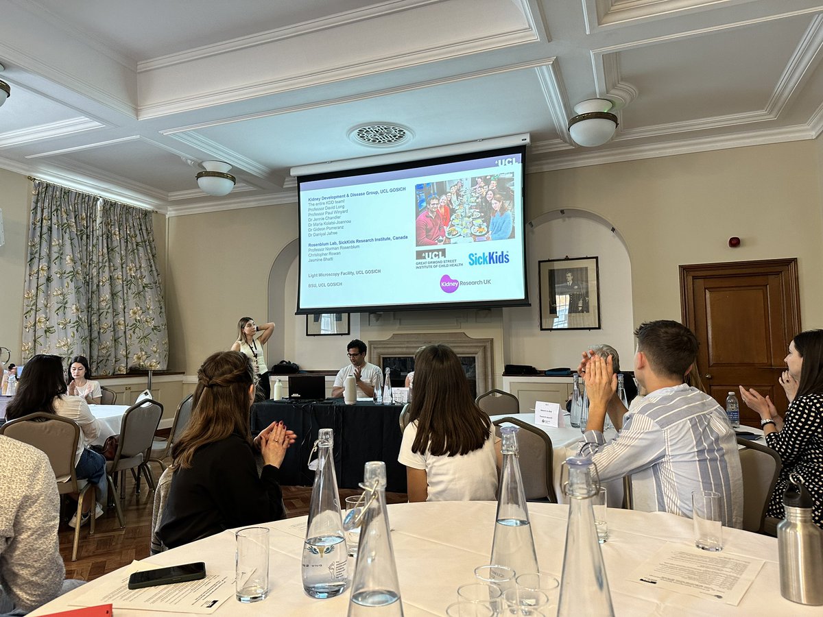 <a href="/_LaurenRussell_/">Lauren Russell</a> has just kicked off the 24th European Nephrogenesis workshop with a great talk about Indian hedgehog in kidney development