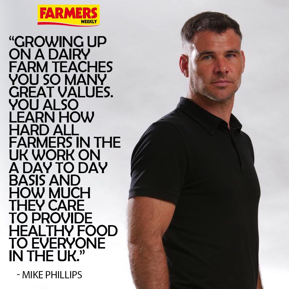 🇬🇧 <a href="/WelshRugbyUnion/">Welsh Rugby Union 🏴󠁧󠁢󠁷󠁬󠁳󠁿</a> and <a href="/lionsofficial/">British & Irish Lions</a> star <a href="/mikephillips009/">Mike Phillips</a> is backing British farming.