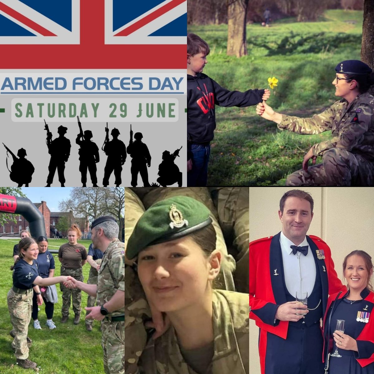 Supporting #armedforcesweek #son #daughterinlaw #grandaughter 
Thank you for your current service