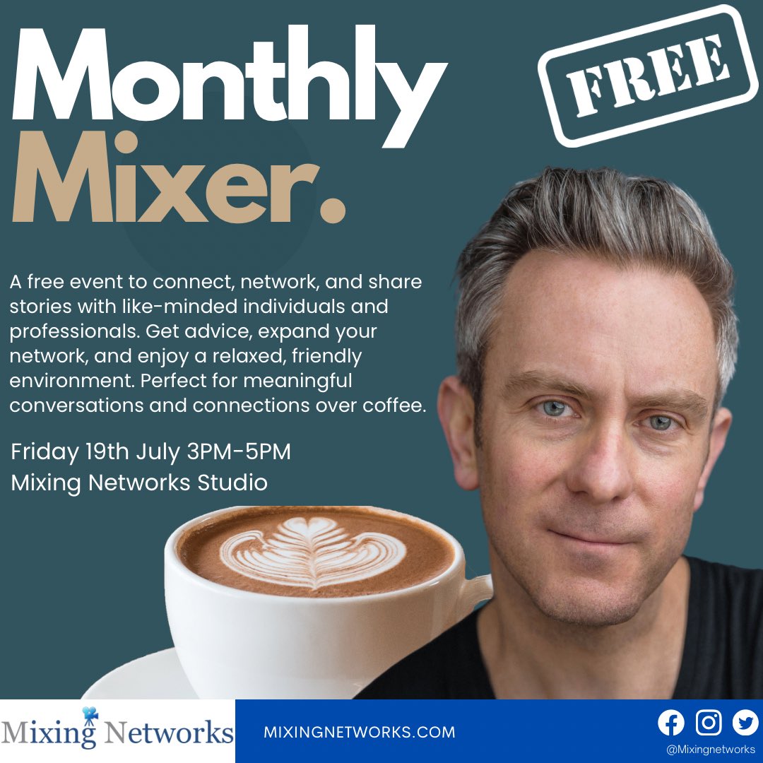 Mixing Networks tweet media