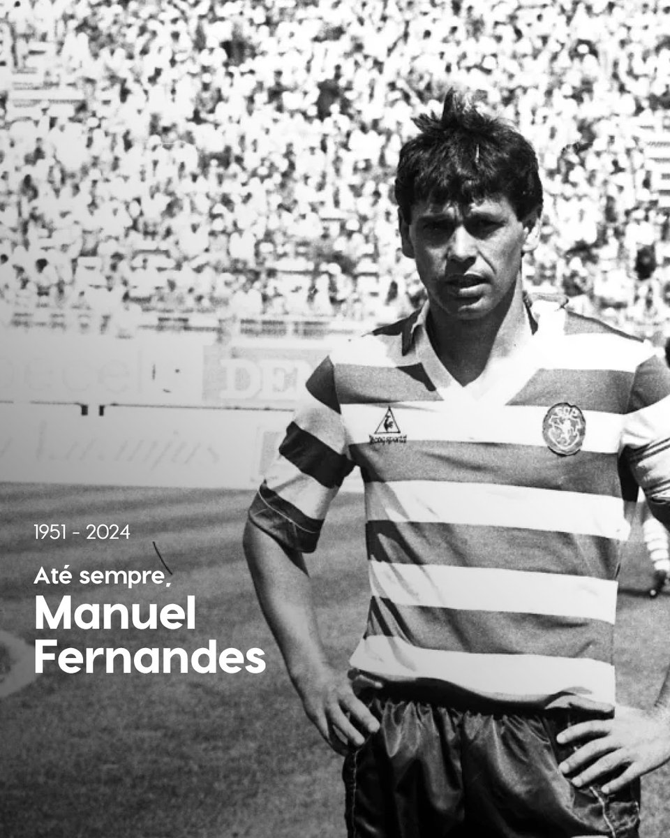 Um exemplo de humildade e amor ao futebol.

Um verdadeiro ícone do Sporting CP e do futebol português.

O seu legado permanecerá para sempre no coração de todos os amantes do desporto.

Até um dia, Mister!