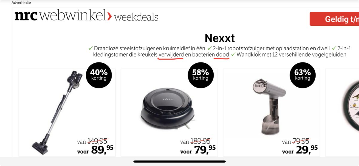 hcva's tweet photo. @nrc serieus? In jullie krant? En in jullie eigen advertentie? https://t.co/Pl7AK91AUb