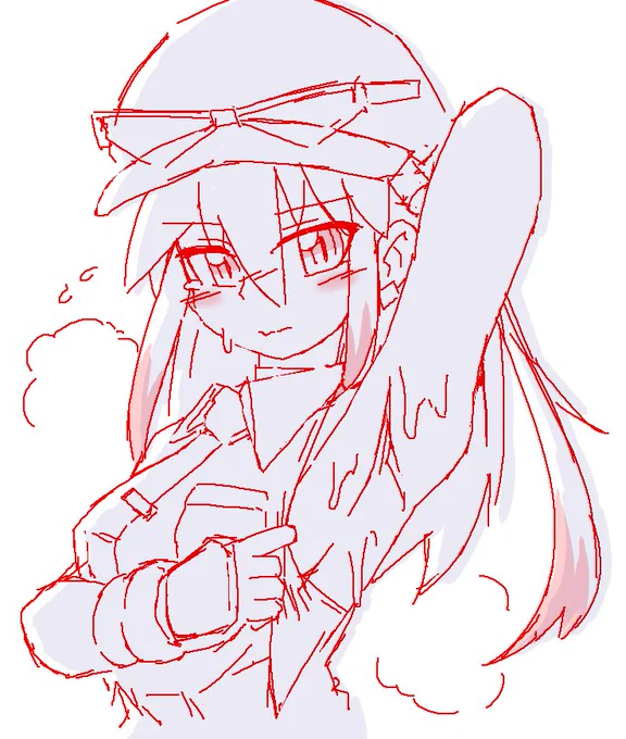 うちの子の腋えっち絵が見たいというか描きたい 