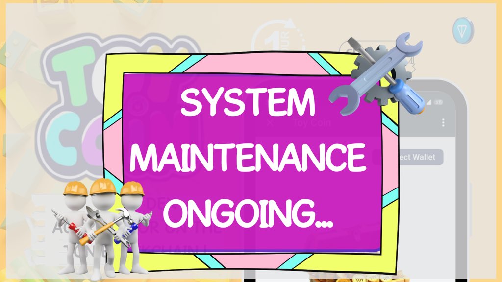 🚧🔧 Hey $TOY Community! 

We're rolling up our sleeves and giving our Telegram mining app a major upgrade! Expect smoother operations, better rewards, and an overall enhanced experience. 
Stay tuned and thank you for your patience. Great things are coming! 💪 

#TOY #Crypto #TON