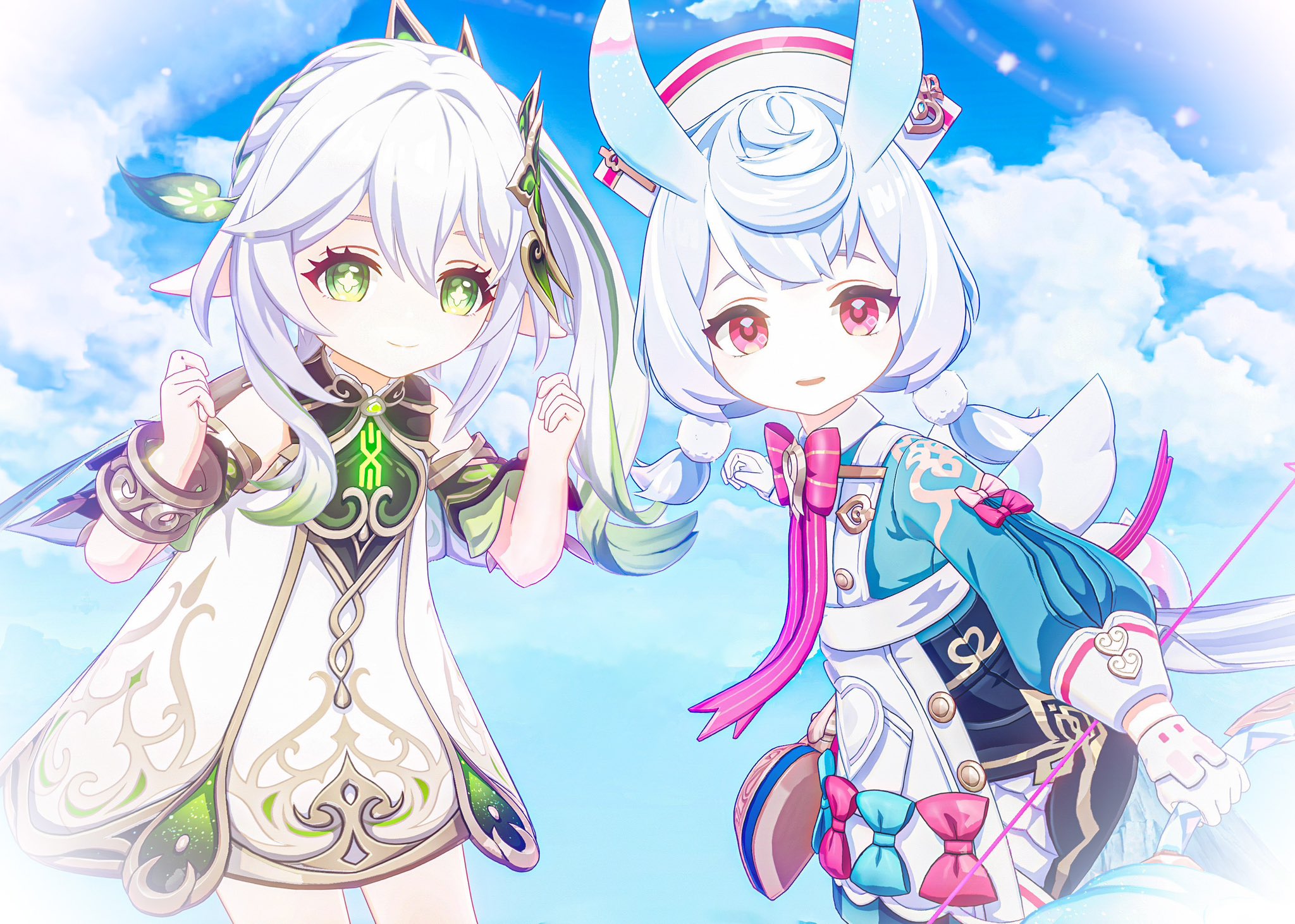 の*ん様 原神　ナヒーダ　ウイッグ付き Amazon.co.jp: ナヒーダ ウィッグ 原神 コスプレ ナヒーダ