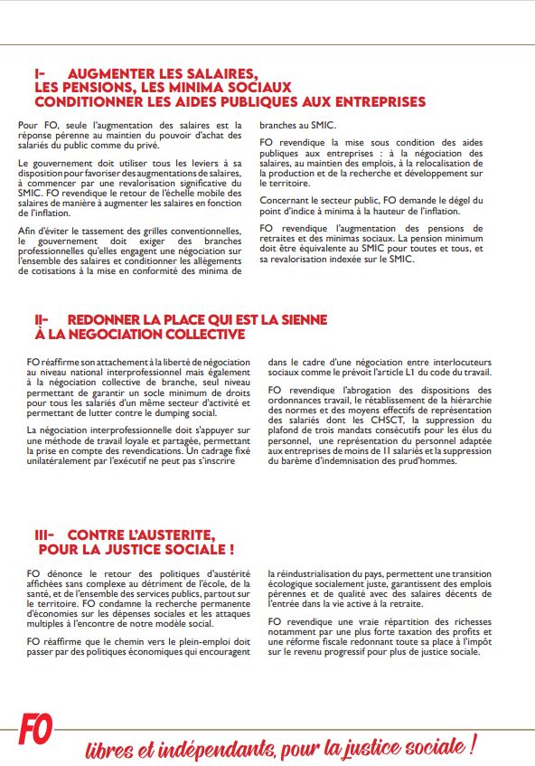 force_ouvriere's tweet photo. La position de la Confédération est claire : indépendants nous sommes, indépendants nous resterons !
À FO, la seule politique que nous faisons, c’est la politique syndicale pour le progrès social.
>> https://t.co/50gTu0siVN https://t.co/1GcWCzXhIG