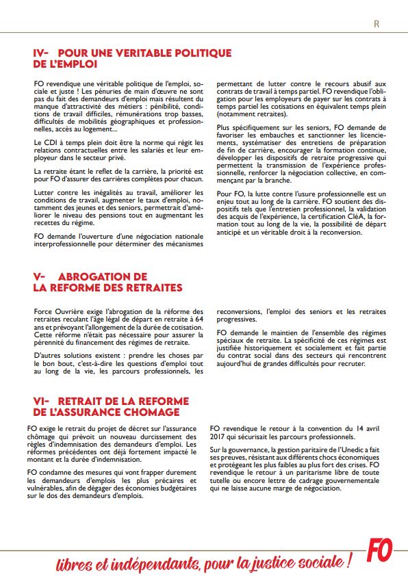 force_ouvriere's tweet photo. La position de la Confédération est claire : indépendants nous sommes, indépendants nous resterons !
À FO, la seule politique que nous faisons, c’est la politique syndicale pour le progrès social.
>> https://t.co/50gTu0siVN https://t.co/1GcWCzXhIG