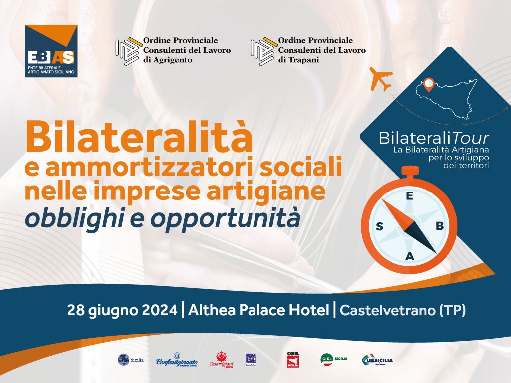 RosannaLaplaca's tweet photo. #EbasSicilia Bilateralitour dopo Ragusa oggi a Castelvetrano seminario sul valore della bilateralità artigiana per lo sviluppo dei territori con il direttore di #Ebna @StefanoNiola e Ordini Consulenti di Ag e Tp https://t.co/rkwKXl1f1G