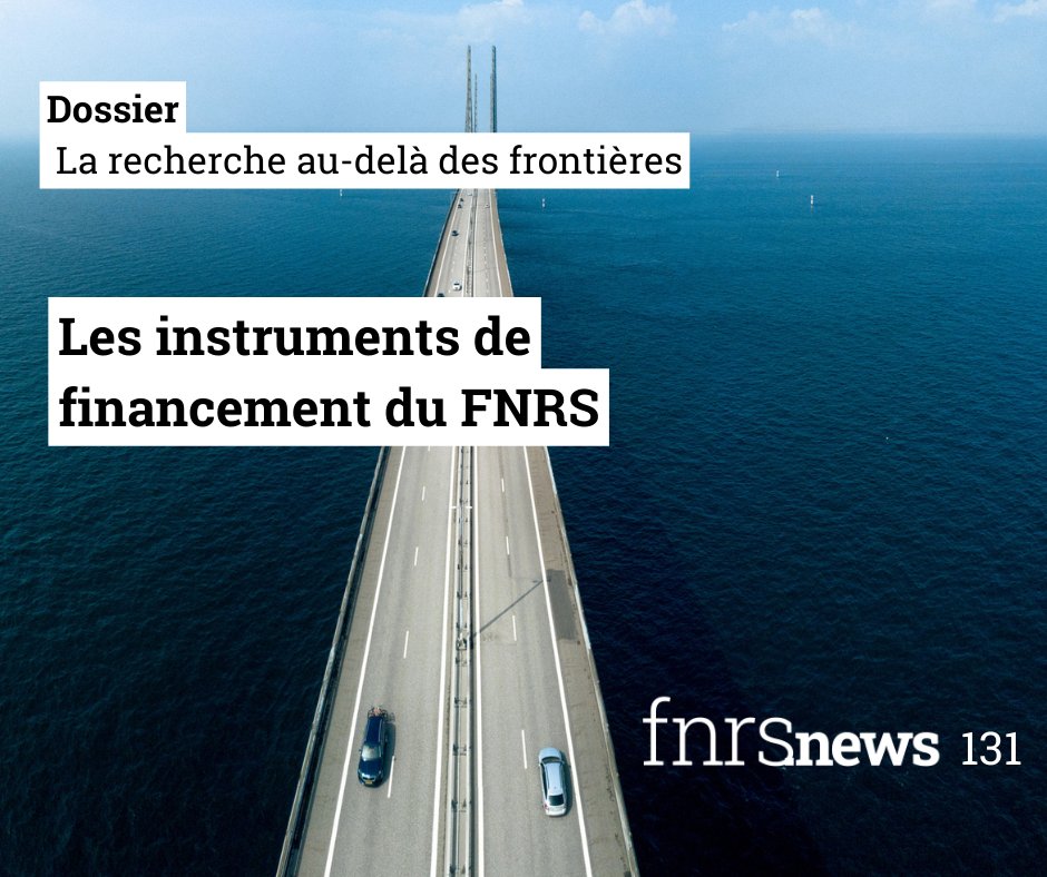 FNRS .news 131  Dossier - La recherche au-delà des frontières : collaborations, mobilité, réseaux      
➡️ 1er article :  instruments et services du FNRS contribuant à l'internationalisation de la recherche    
🔗frs-fnrs.be/fb/FNRS-NEWS13……………  
➕frs-fnrs.be/FLIP/