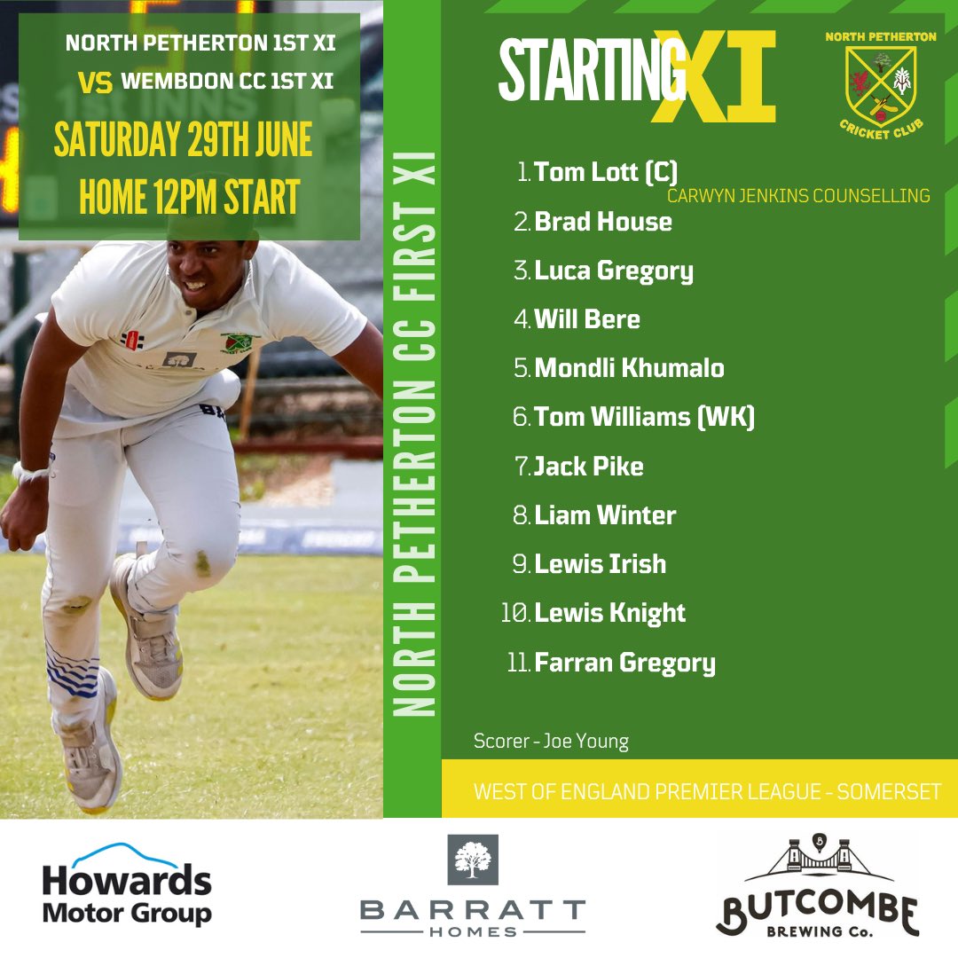 North Petherton CC tweet media